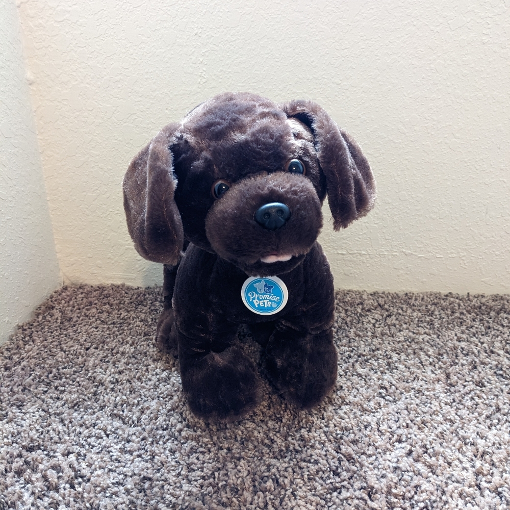 Build a Bear Chocolate Lab Promise Pet